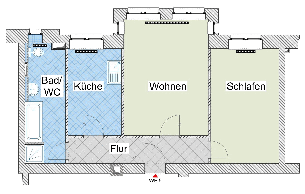 Grundriss WE05
